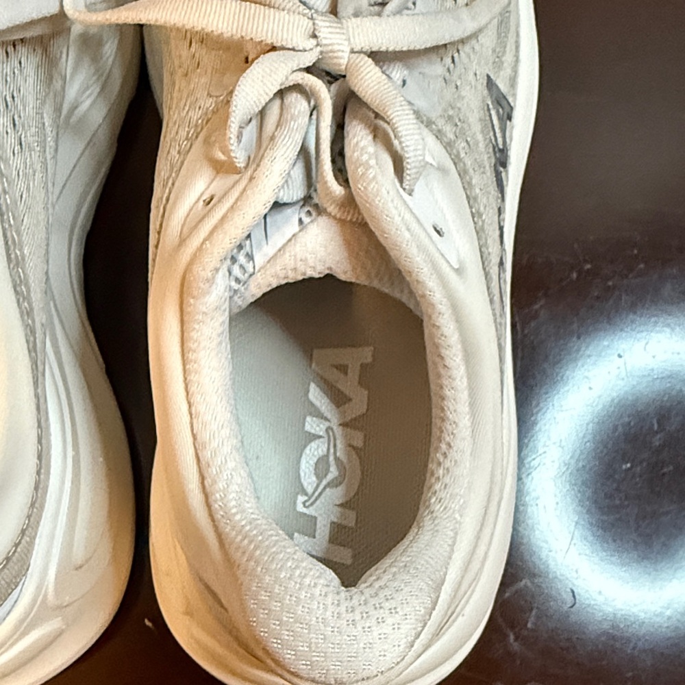 Hoka Women's Gray Athletic Shoes - Picture 8 of 9
